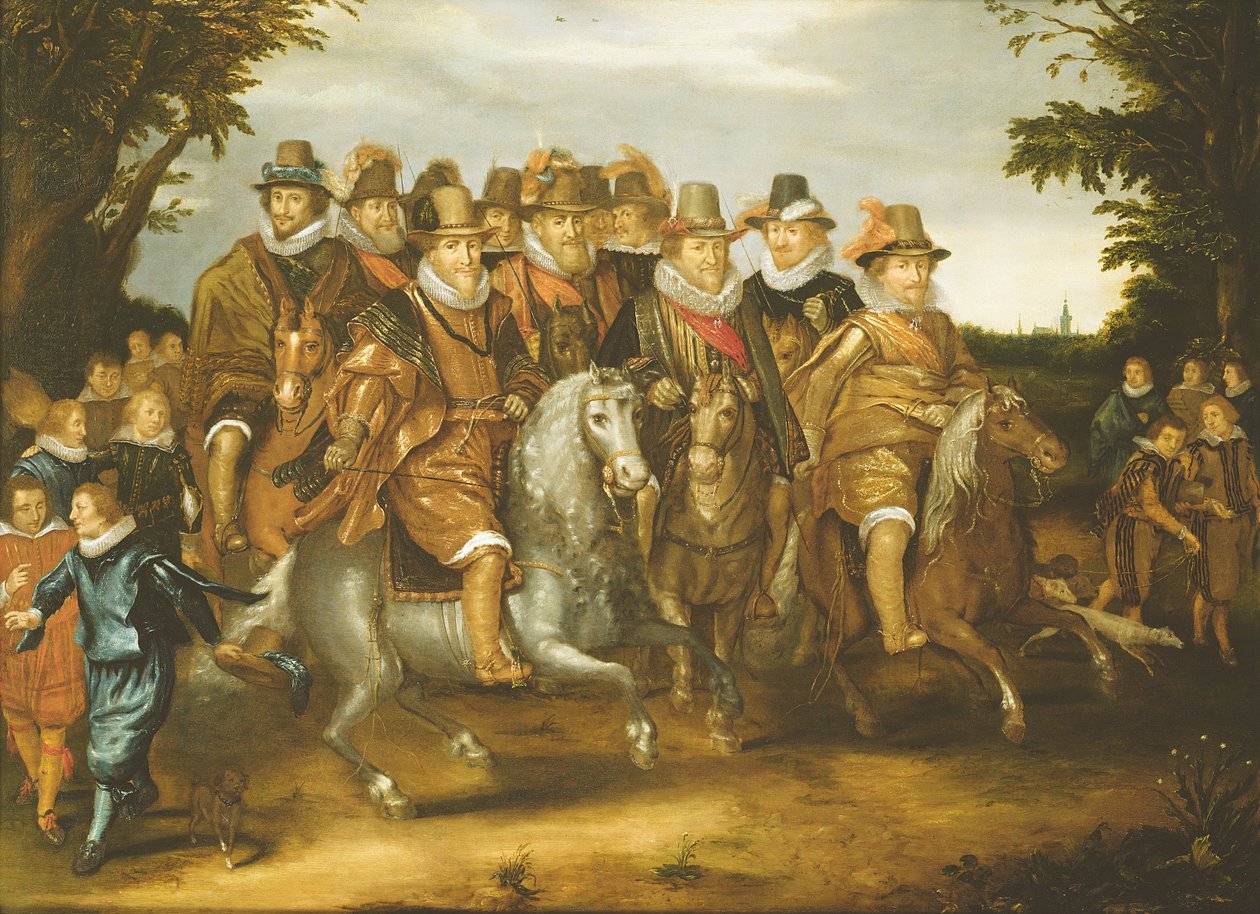 Prinsene av Orange av Adriaen van de Venne
