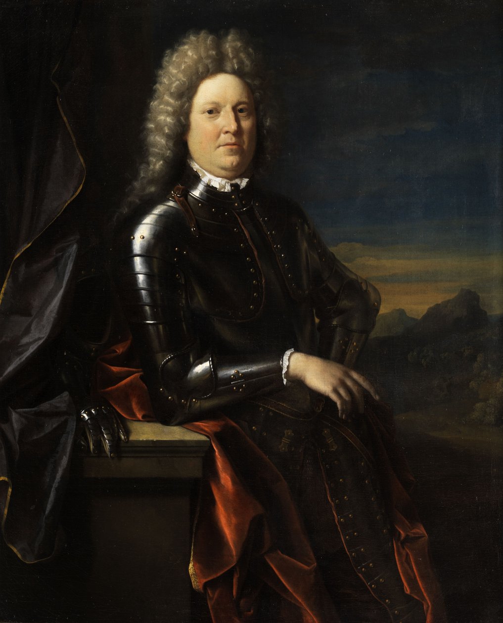 Portrett av Friedrich von Schomberg / Schönberg (1615–1690) av Adriaan van der Werff