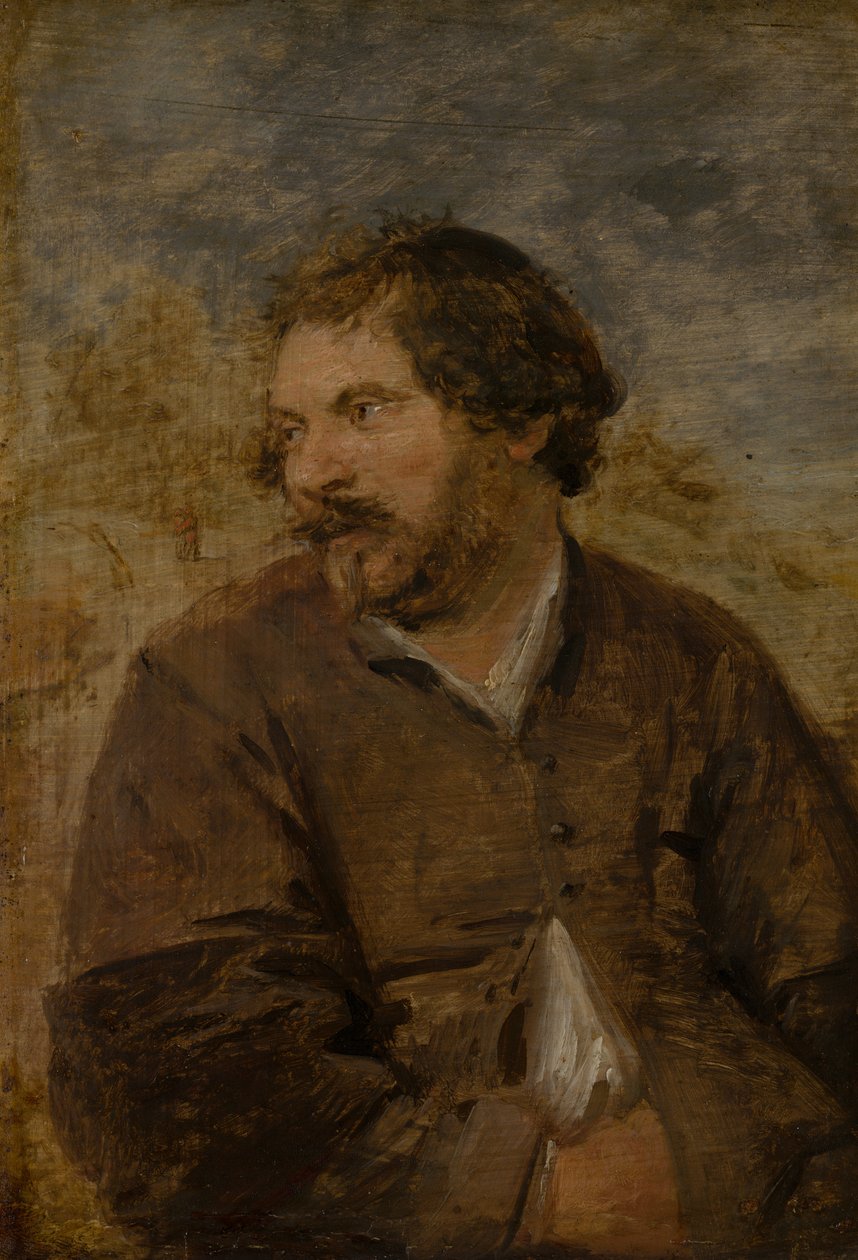 En tykk mann av Adriaen Brouwer