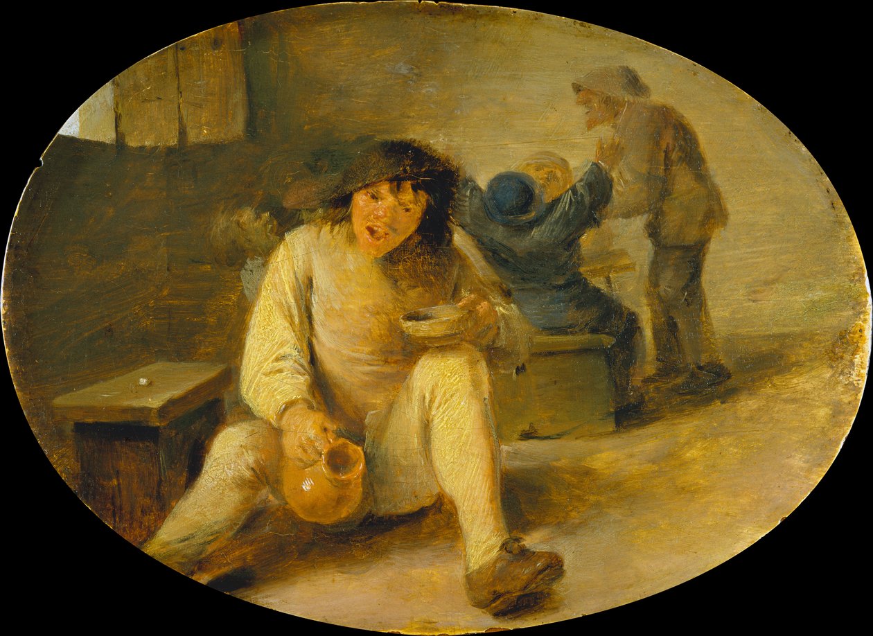 Beruset bonde av Adriaen Brouwer