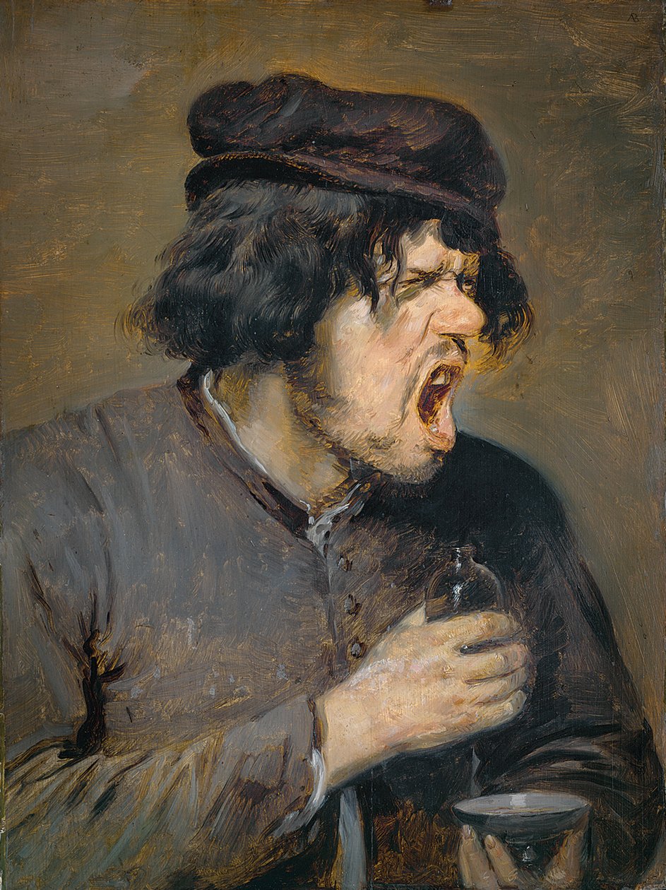 The Bitter Potion av Adriaen Brouwer