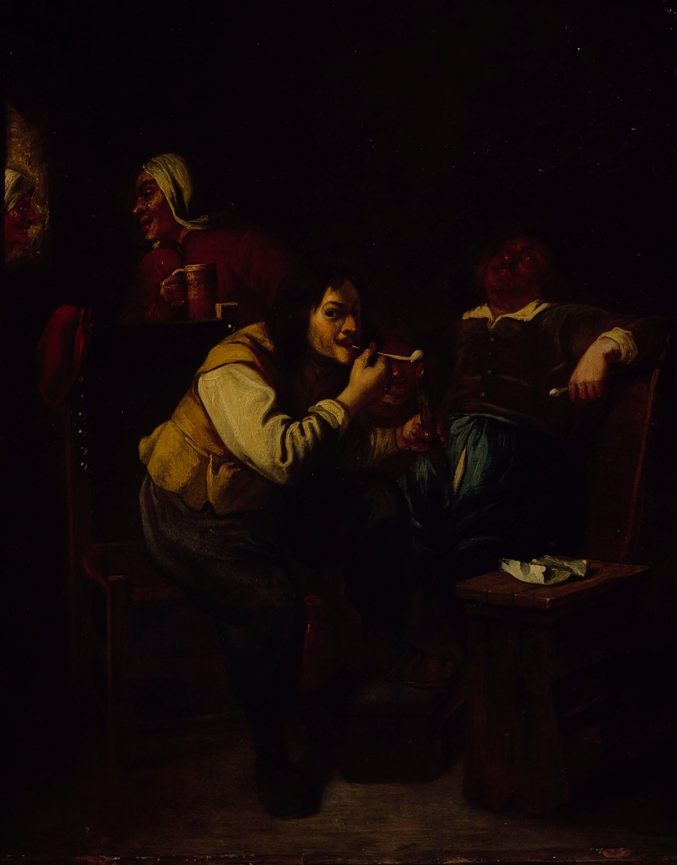 Piperøykerne av Adriaen Brouwer