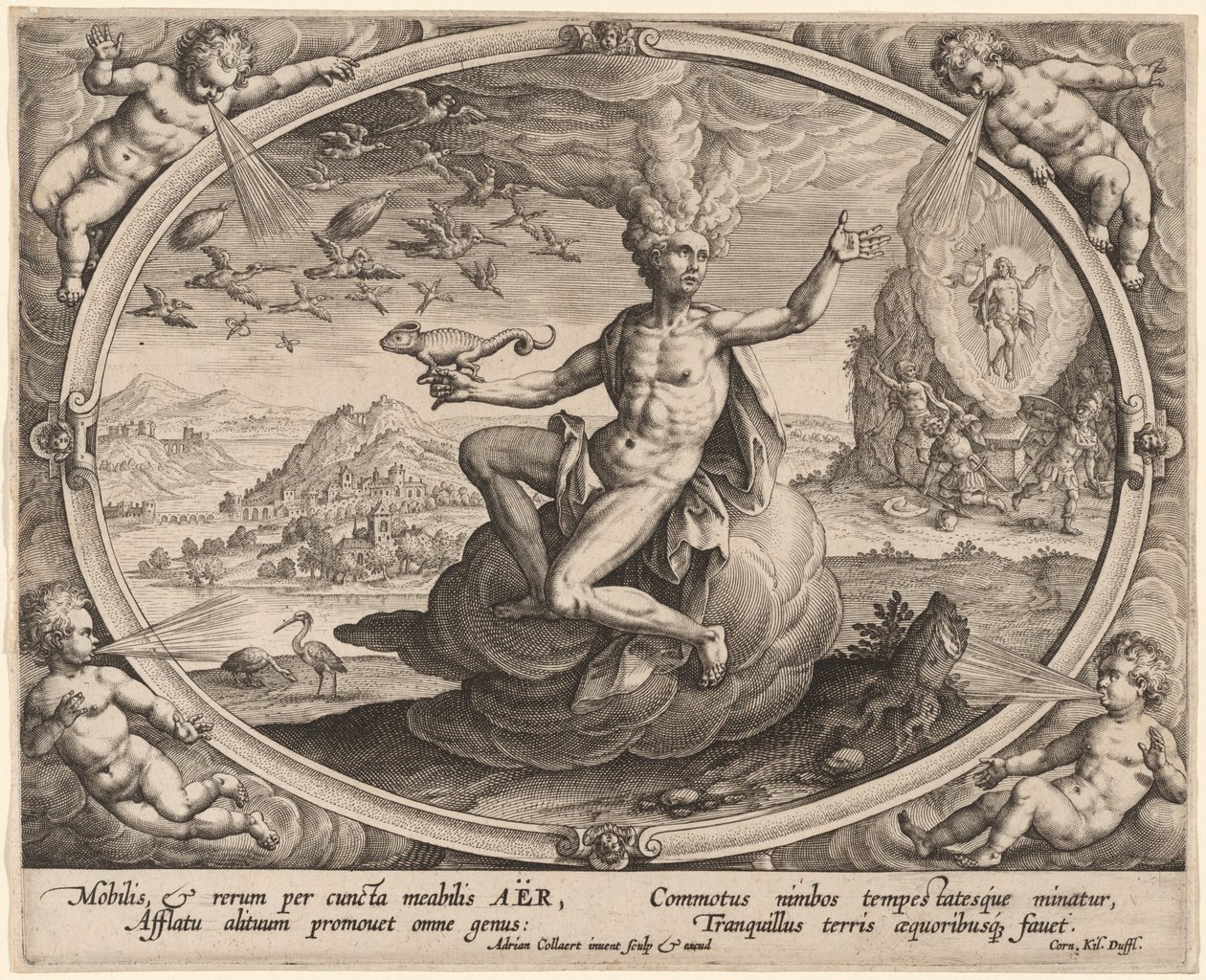 luft av Adriaen Collaert