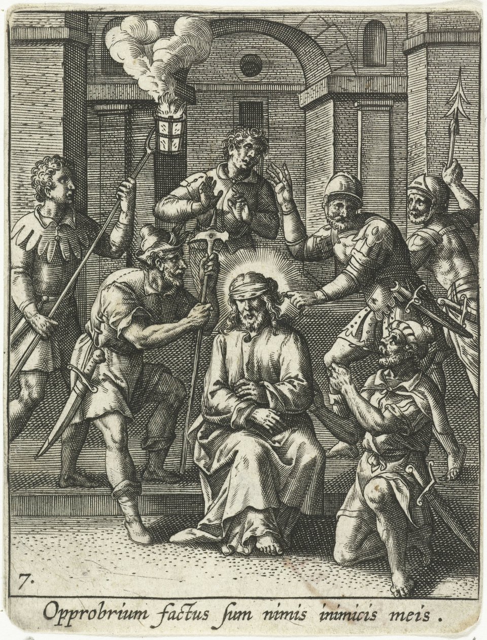 Spott av Kristus av Adriaen Collaert
