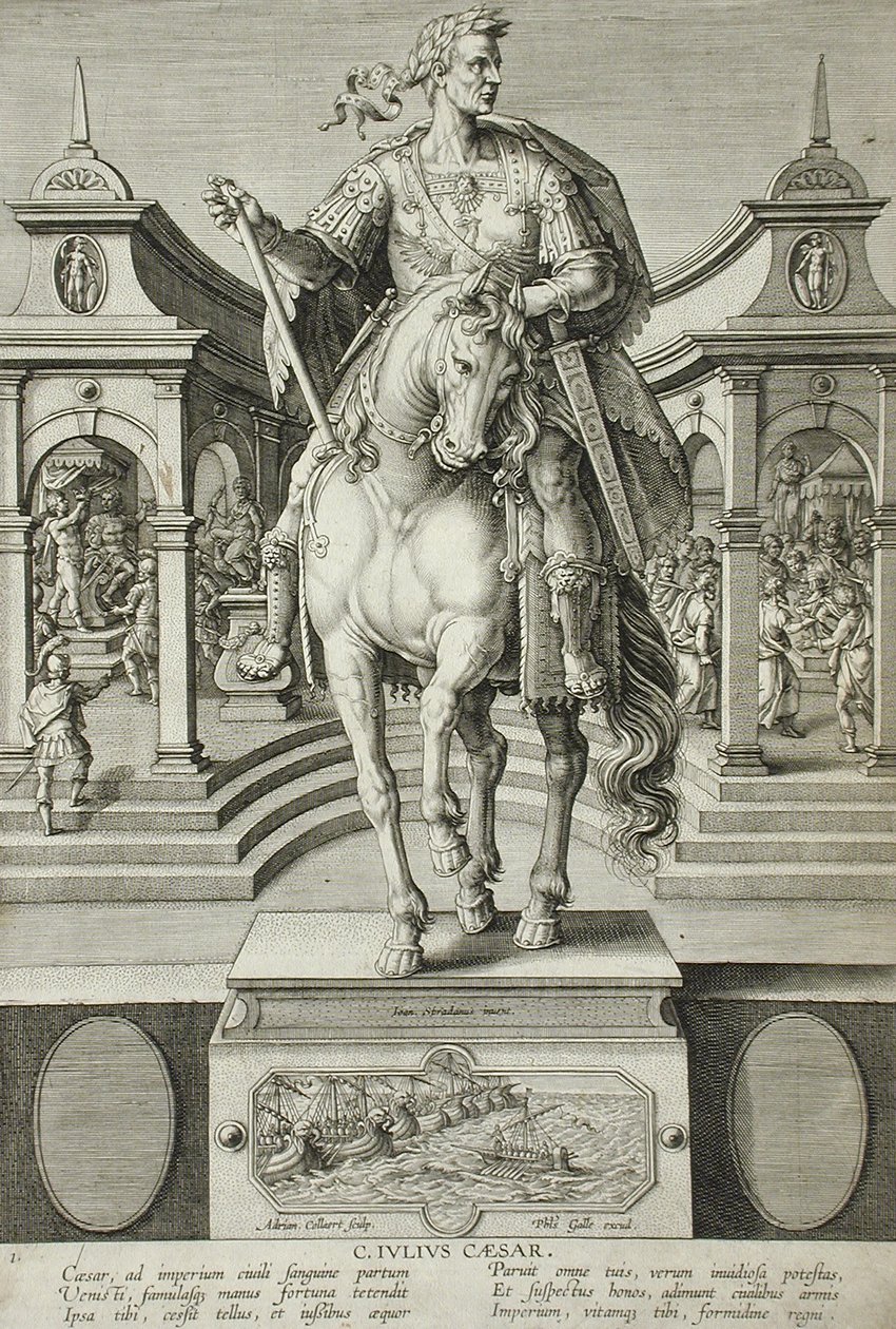 Julius Cæsar av Adriaen Collaert
