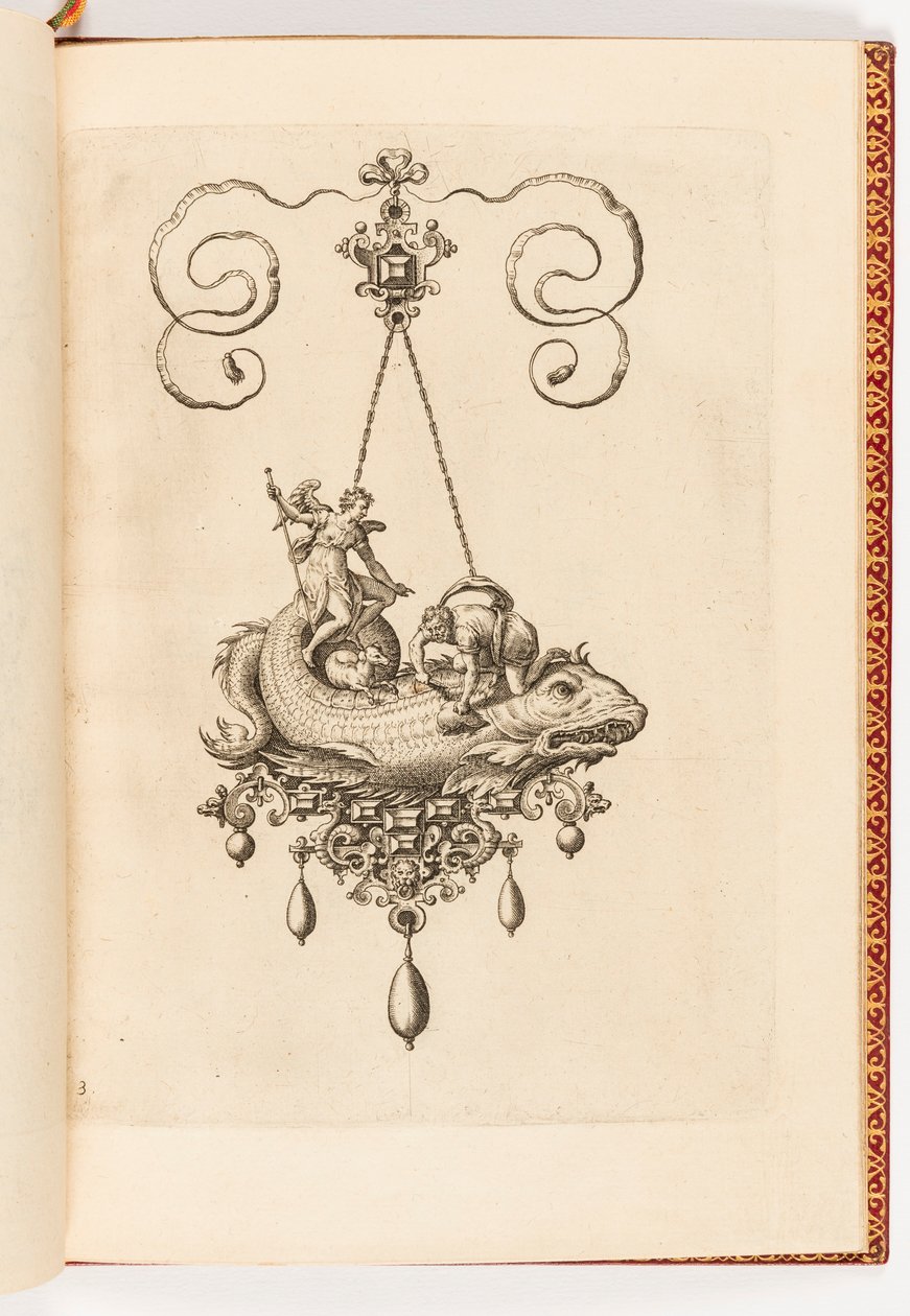 Plate 3, fra Bubbles Kunstig kunstig del av Adriaen Collaert