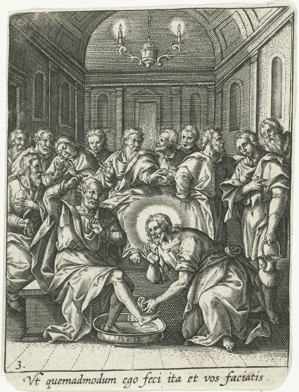 Fotvasken av Adriaen Collaert