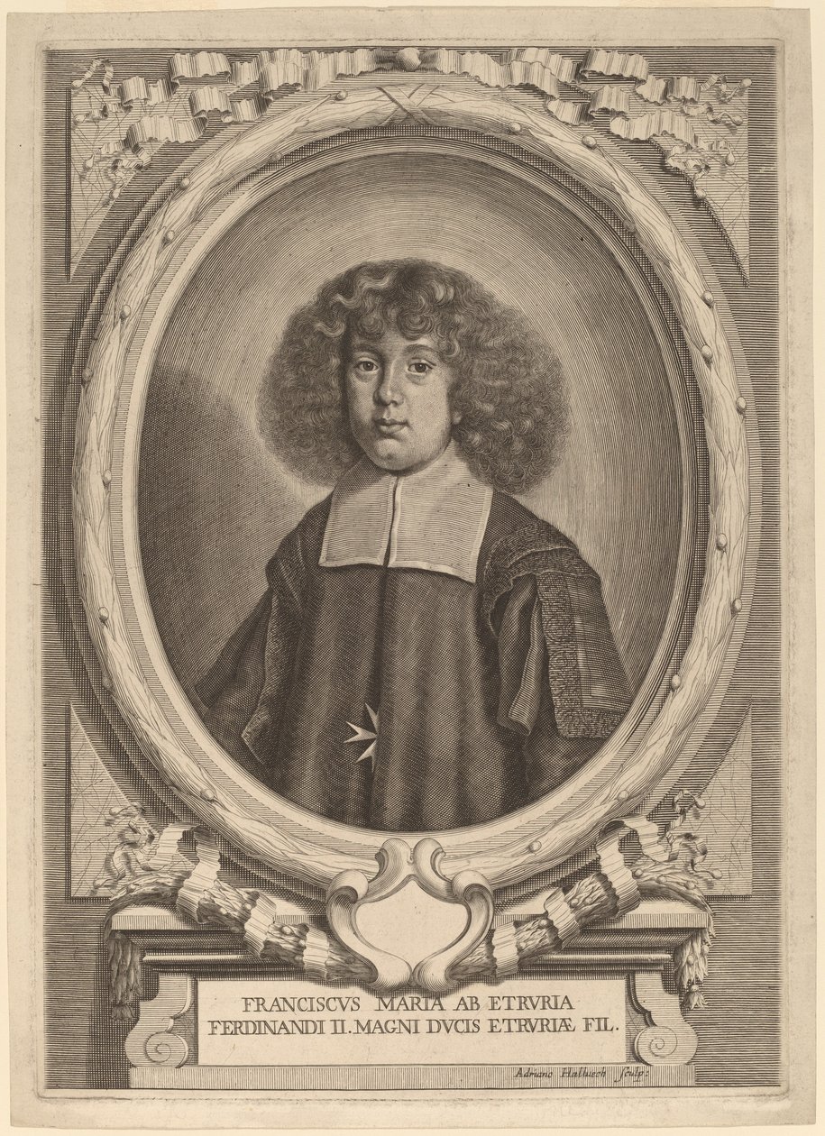 Kardinal Francesco Maria dei Medici av Adriaen Haelwegh