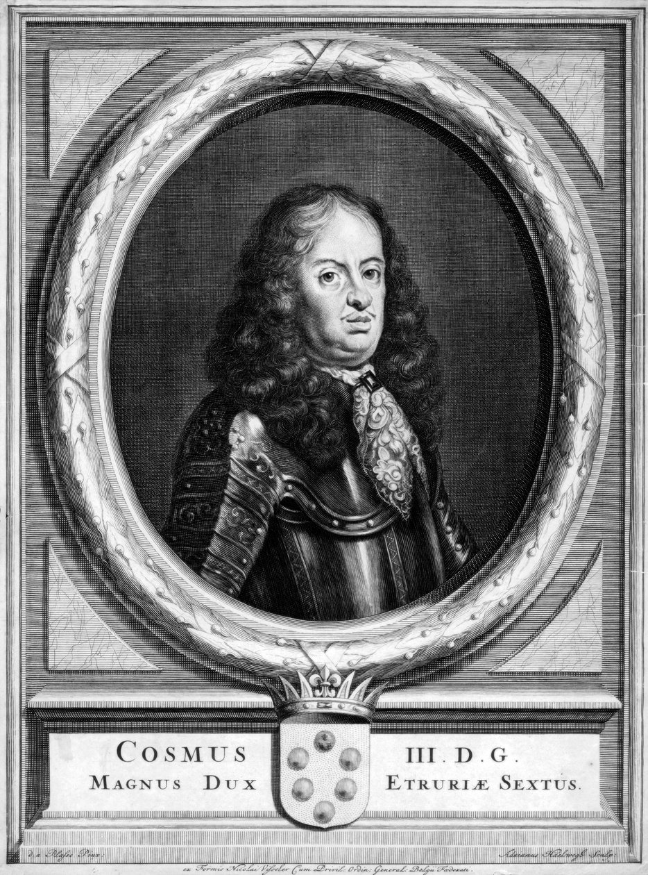 Cosimo III, storhertug av Toscana, 1600-tallet. av Adriaen Haelwegh