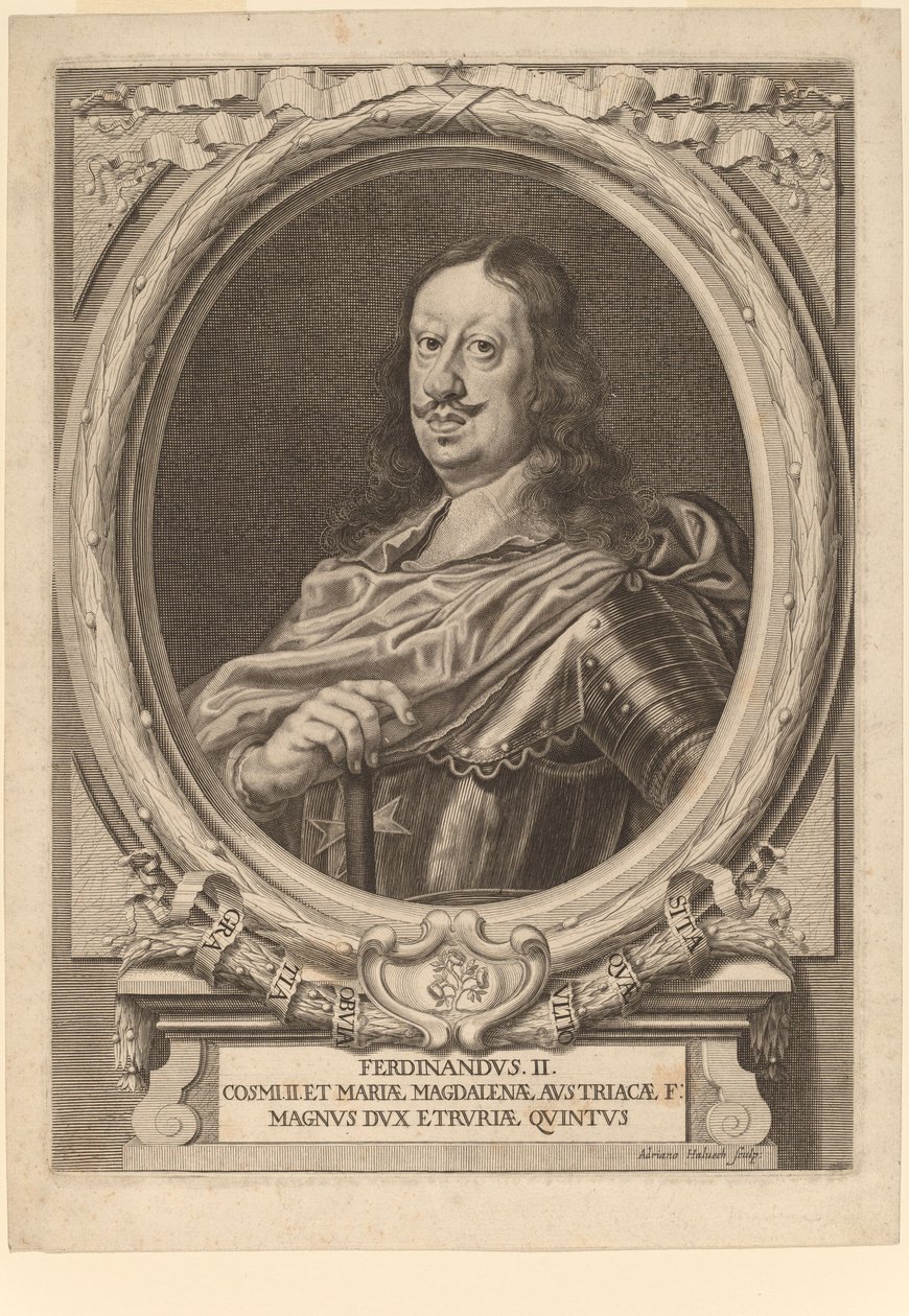 Ferdinand II, storhertug av Toscana av Adriaen Haelwegh