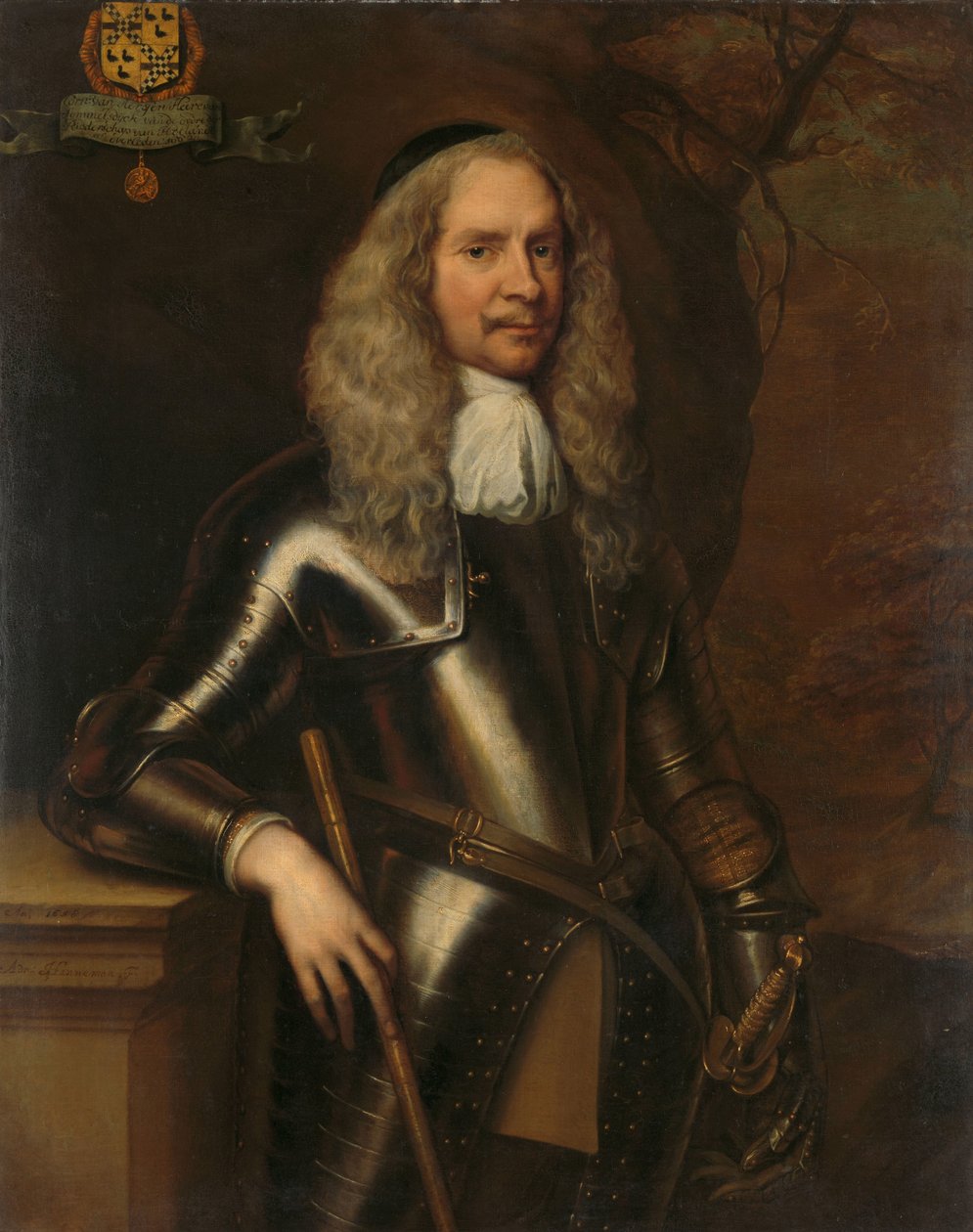 Cornelis van Aerssen (1600-62), Lord of Sommelsdijk, oberst av kavaleriet av Adriaen Hanneman