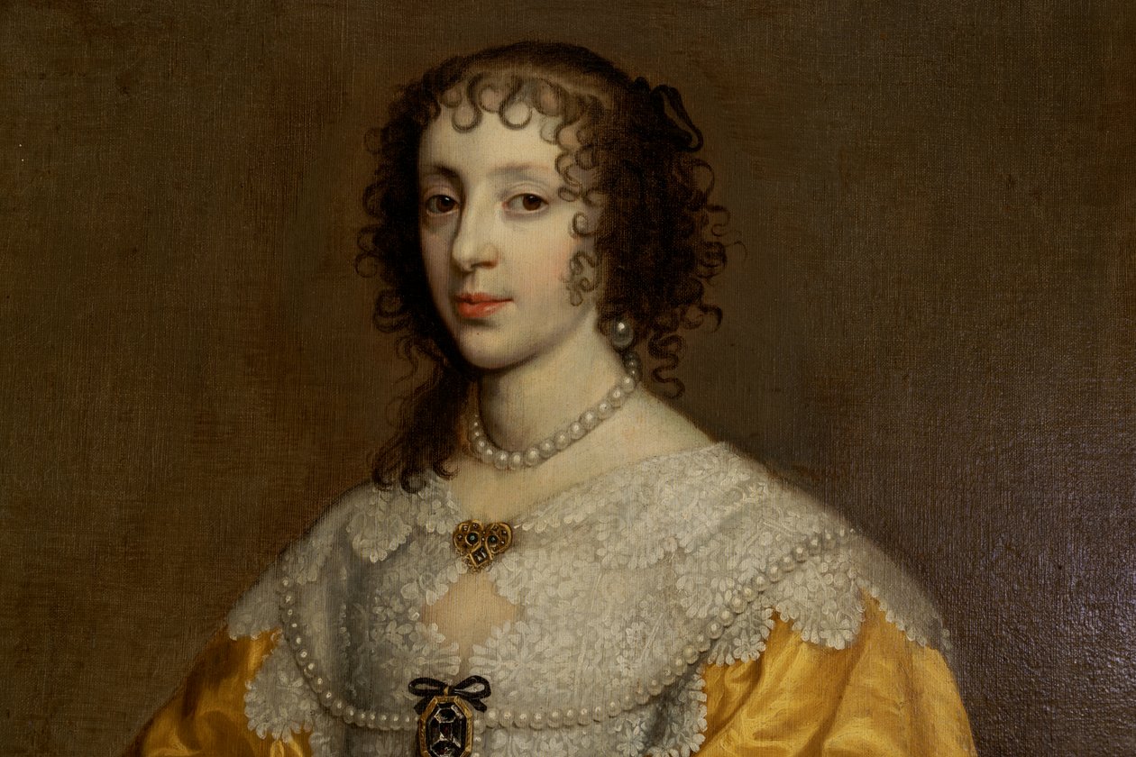 Henrietta Maria, dronning av Charles I (1609-1680) av Adriaen Hanneman