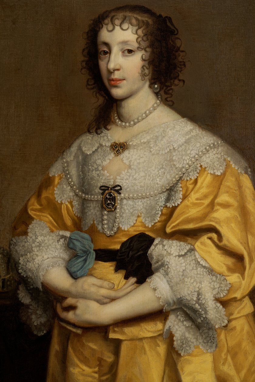Henrietta Maria, dronning av Charles I (1609-1680) av Adriaen Hanneman