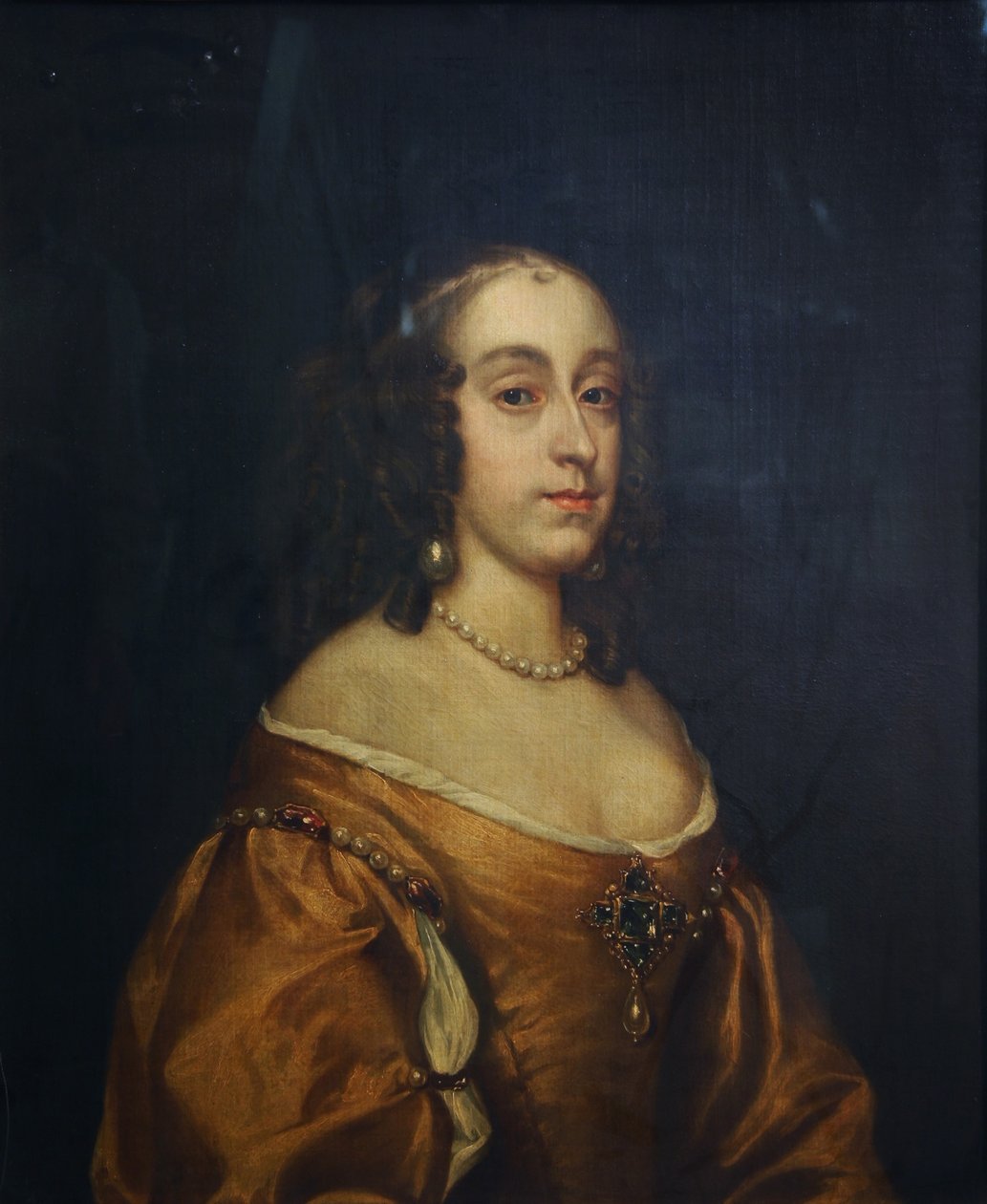 Mary, Princess Royal og Princess of Orange, ca. 1656-60 (olje på lerret) av Adriaen Hanneman