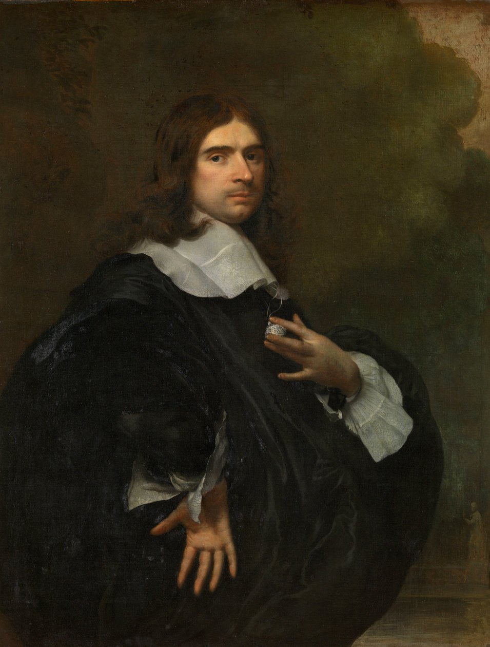 Portrett av en mann av Adriaen Hanneman