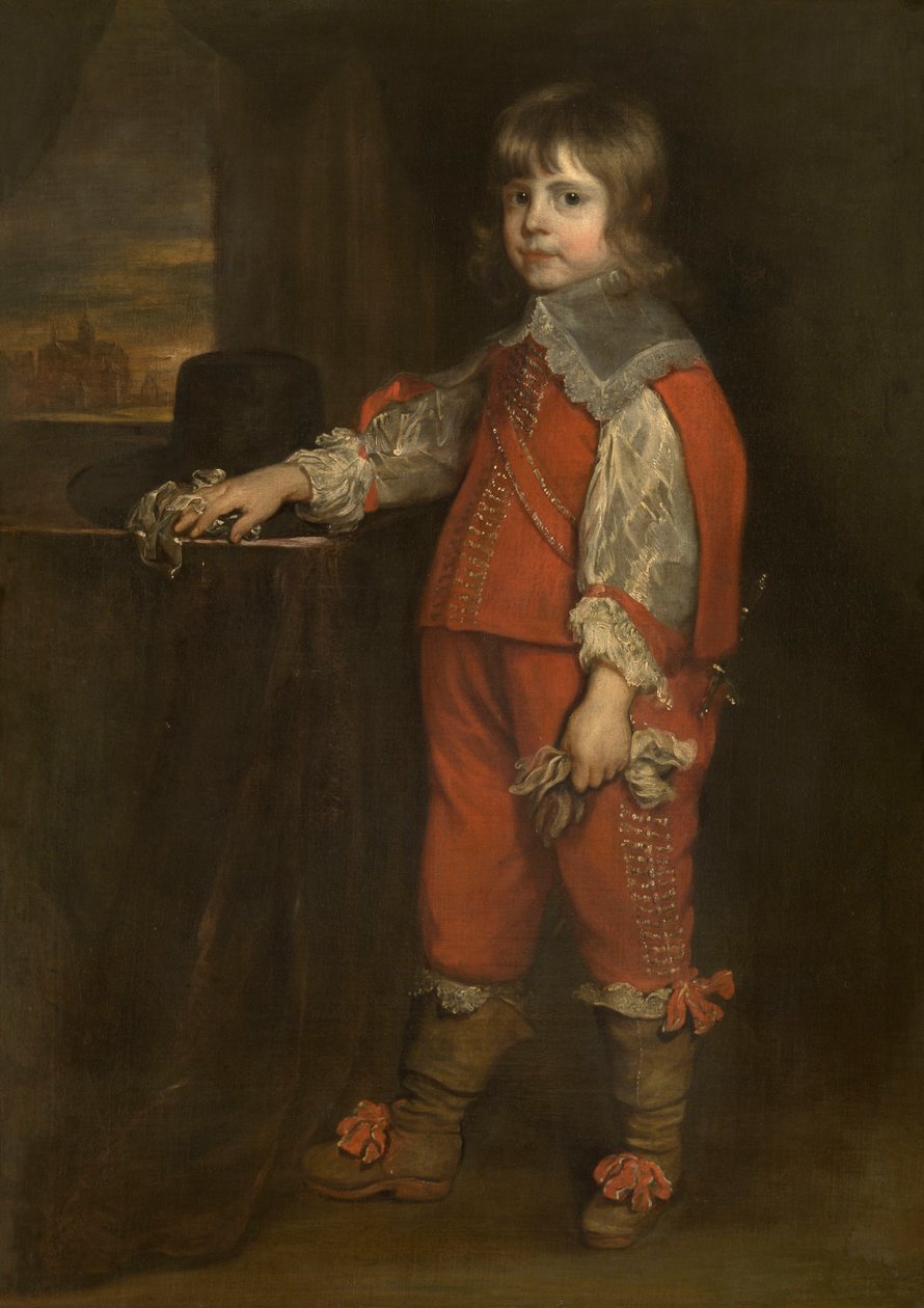 Mulig portrett av Karl II, da han var prins av Wales av Adriaen Hanneman