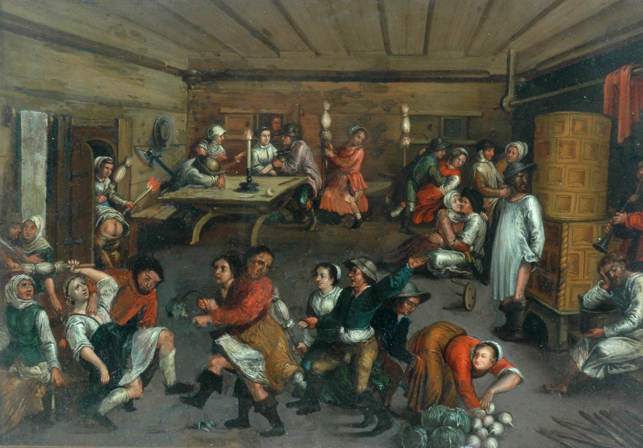 A Dutch Merrymaking, 1622 av Adriaen Jansz. van Ostade