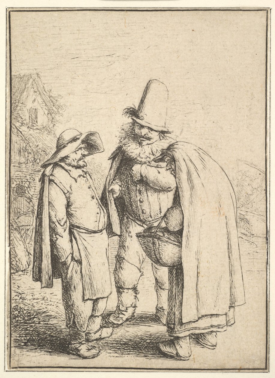 Groteske figurer, 1610-85. av Adriaen Jansz. van Ostade
