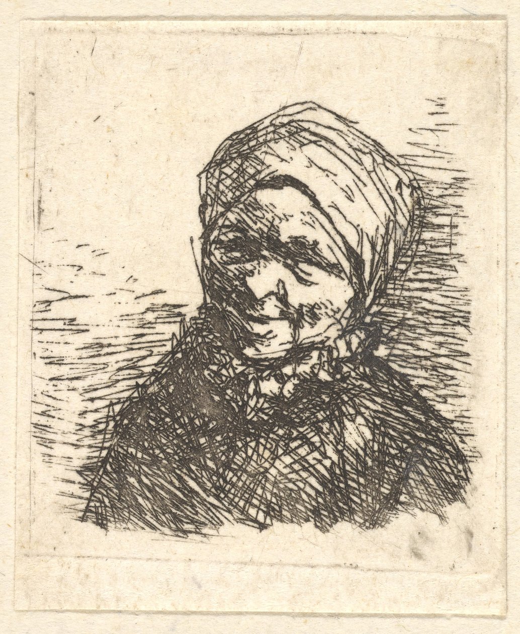 Bondekvinne, 1610-85. av Adriaen Jansz. van Ostade