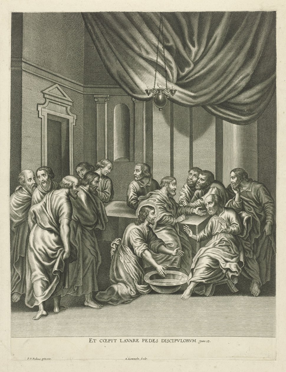 Fotvask av Peter av Adriaen Lommelin