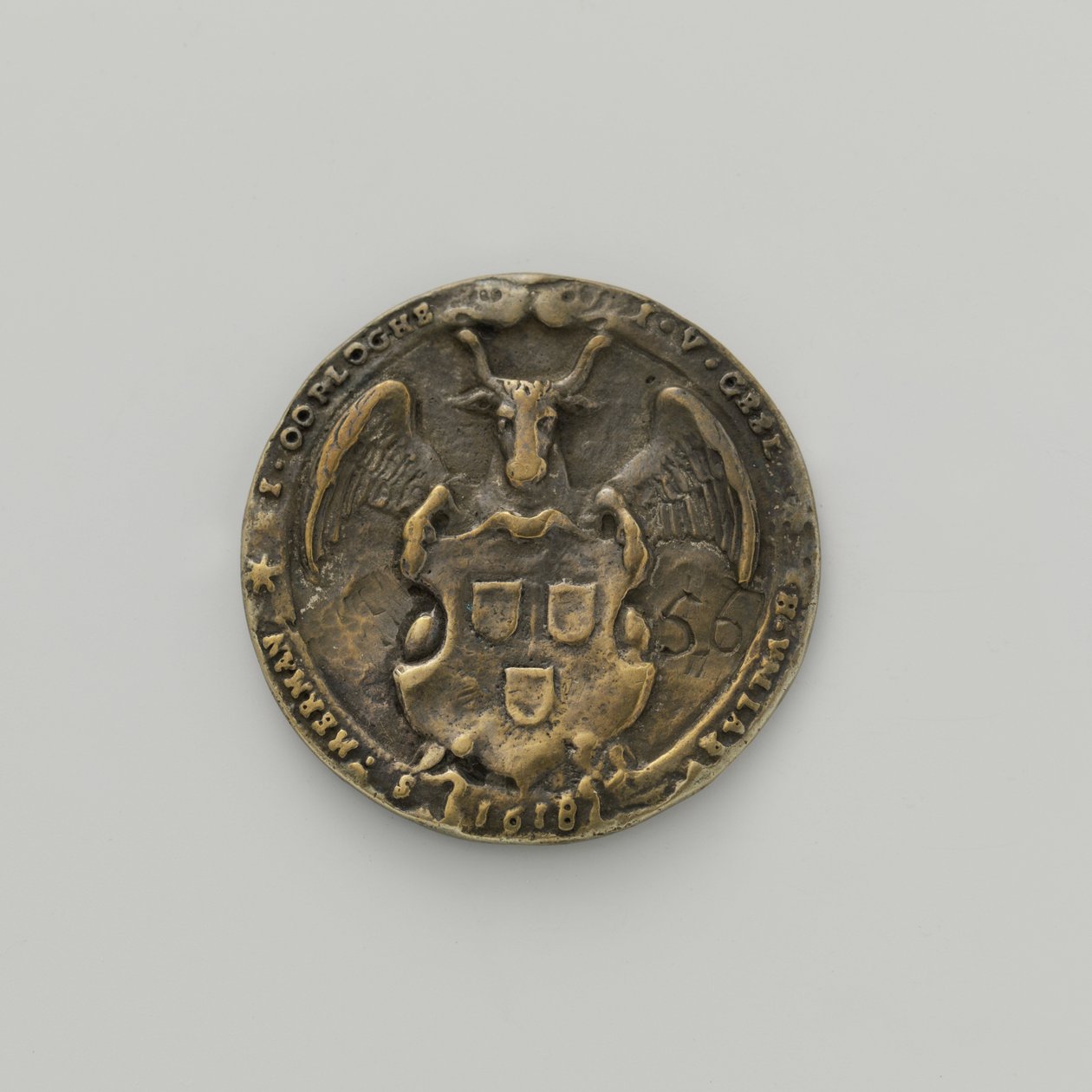 Guild of Saint Luke token fra Middelburg av Adriaen Pietersz van de (after) Venne
