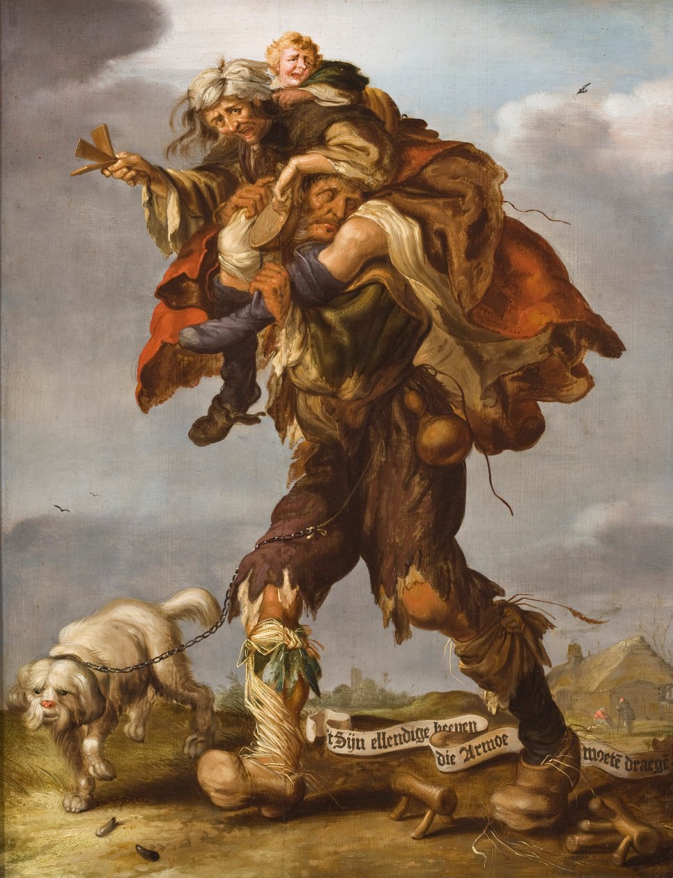Allegory of Poverty, 1630-årene av Adriaen Pietersz van de Venne