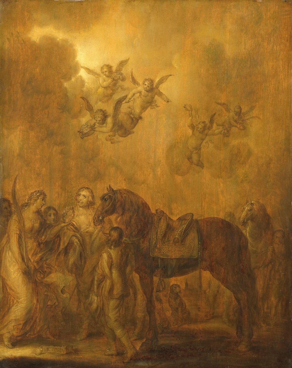 Allegori om byholderskapet til prins Frederick Henry av Adriaen Pietersz van de Venne