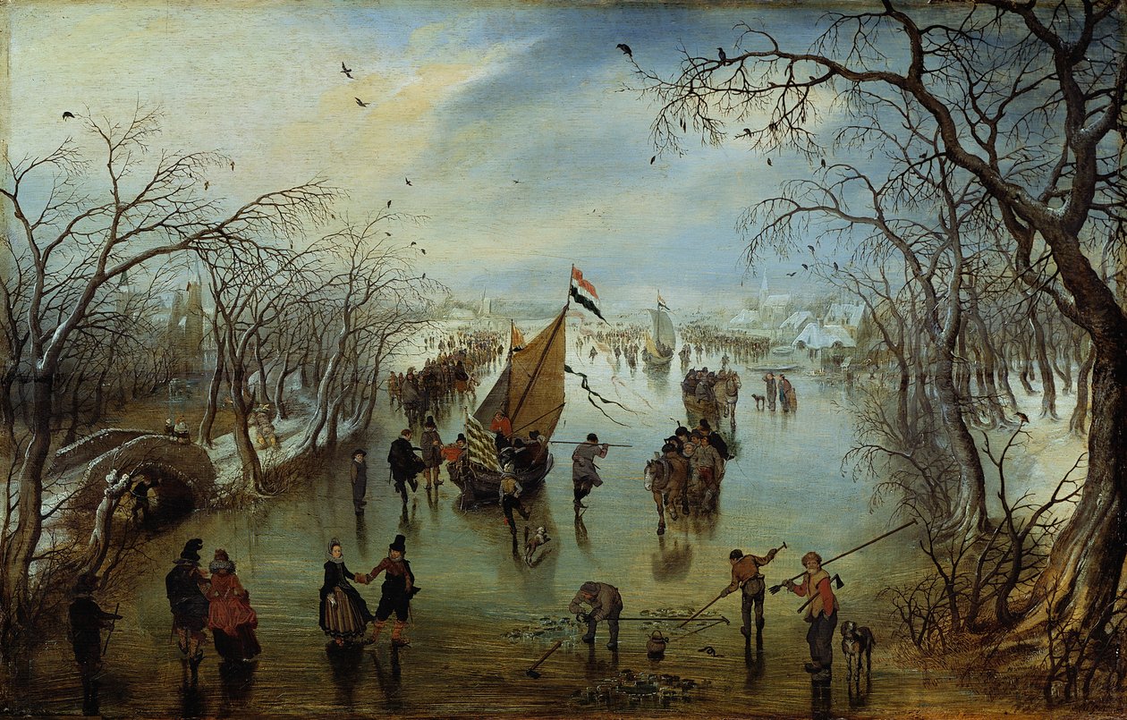 Vinteren av Adriaen Pietersz van de Venne