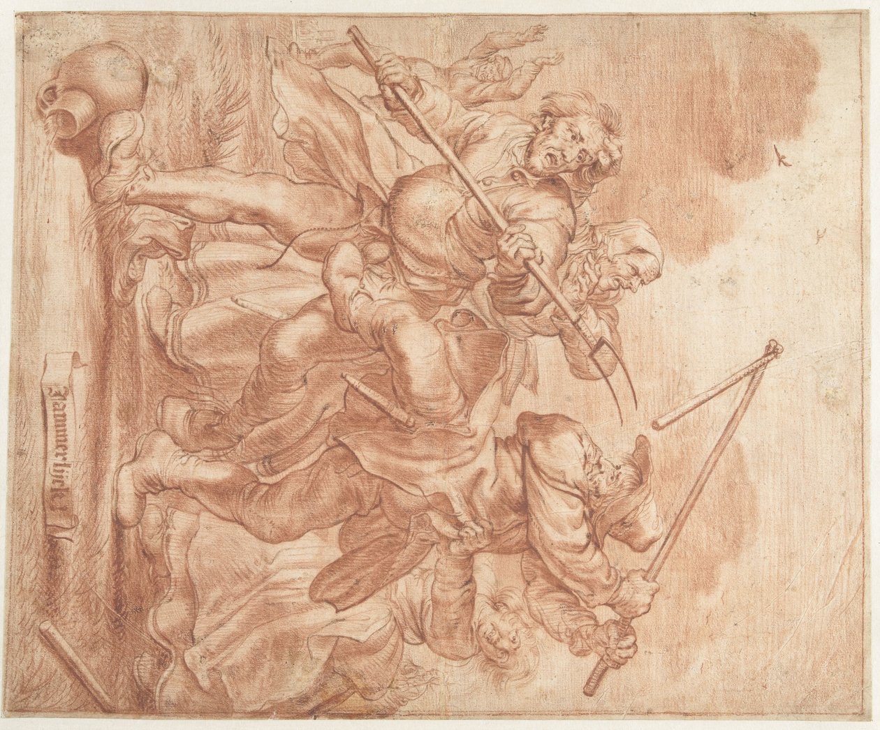 Beklagelig! (tittel på objekt) av Adriaen Pietersz van de Venne