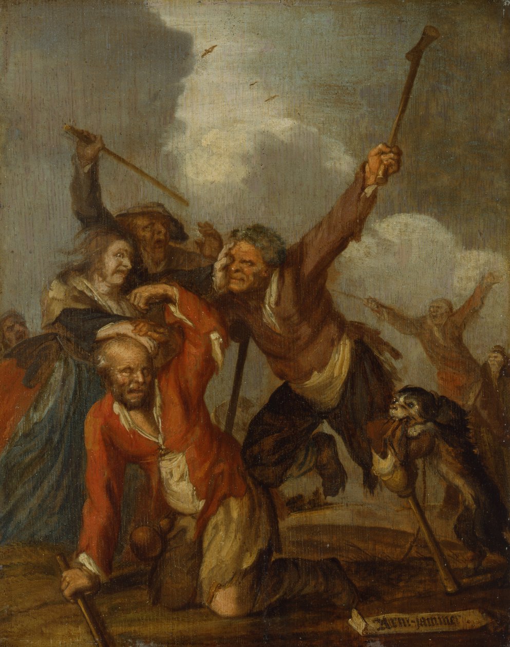 Elendighet av Adriaen Pietersz van de Venne