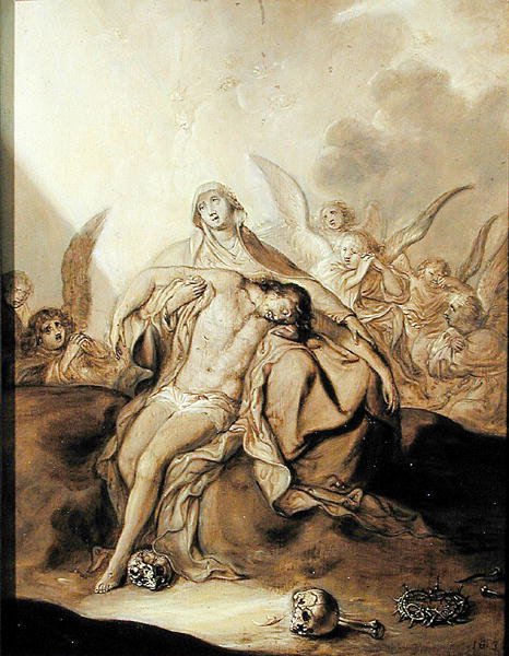 Pieta, 1637 av Adriaen Pietersz van de Venne