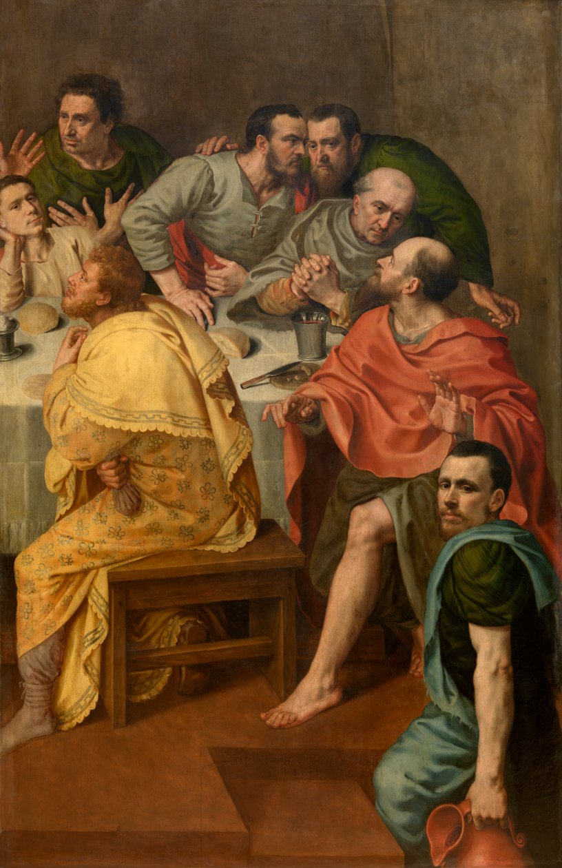 Nattverden (olje på panel) av Adriaen Thomasz Key