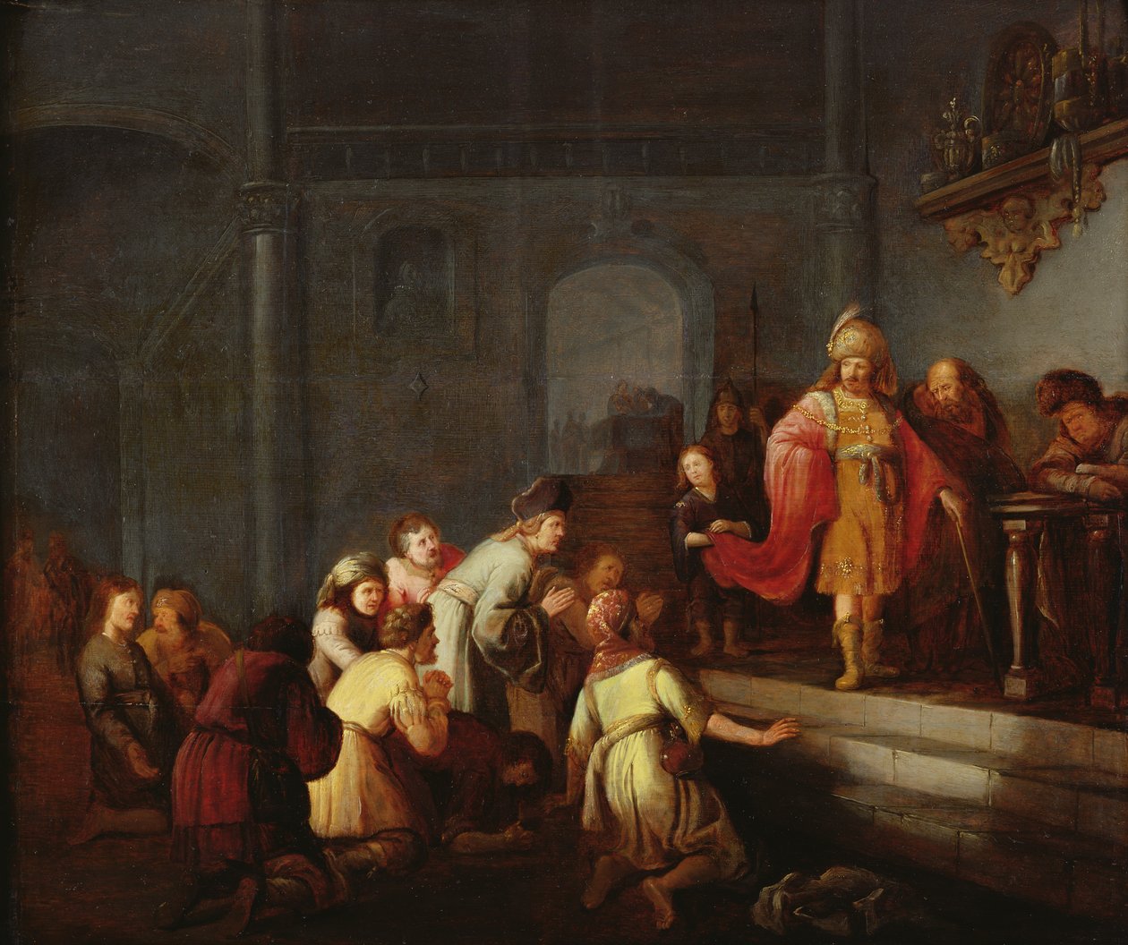 Joseph og hans brødre av Adriaen Verdoel