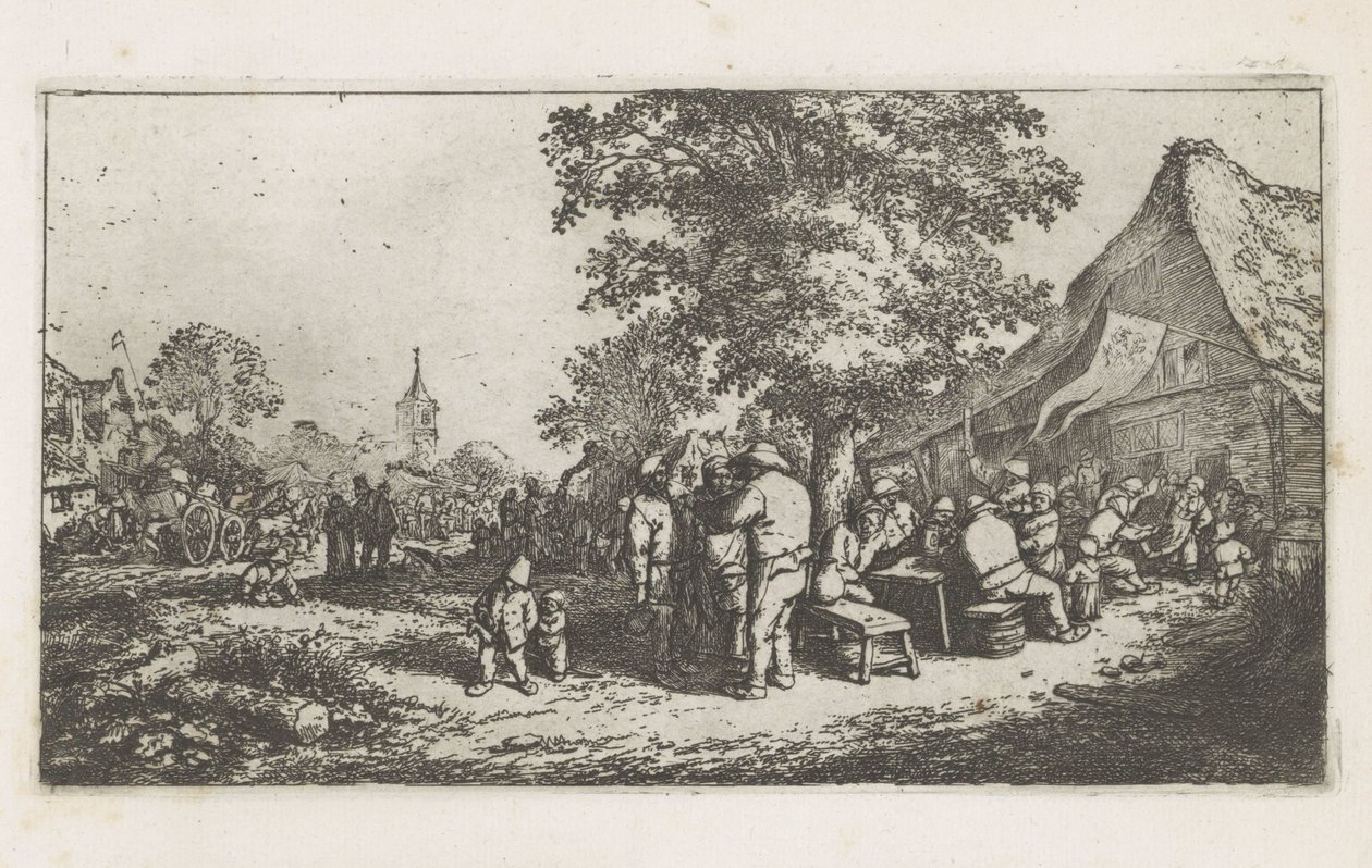 Bondemesse av Adriaen van Ostade
