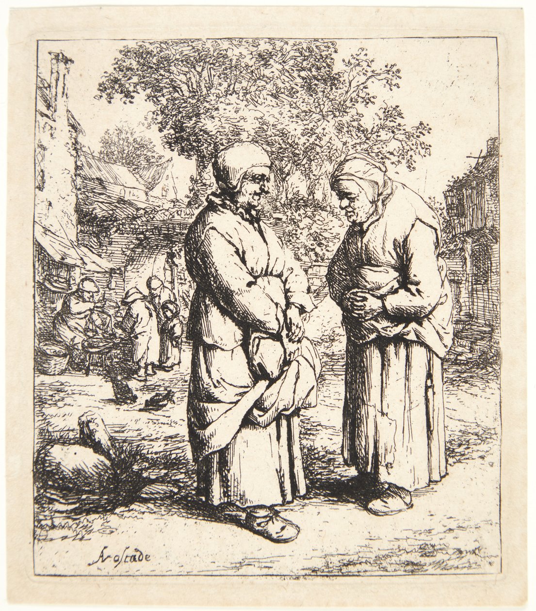 De to sladrer av Adriaen van Ostade