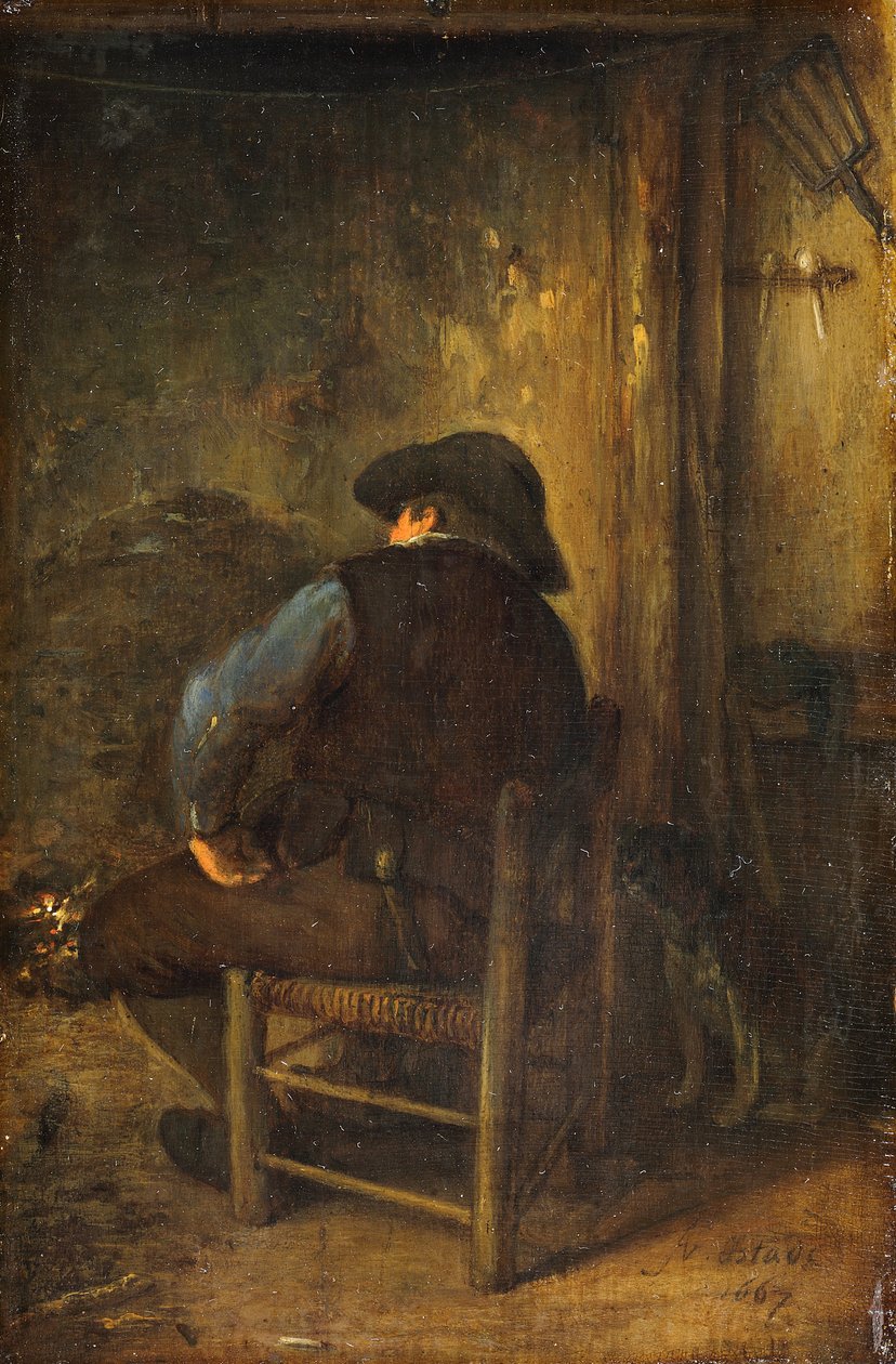 Røykeren av Adriaen van Ostade