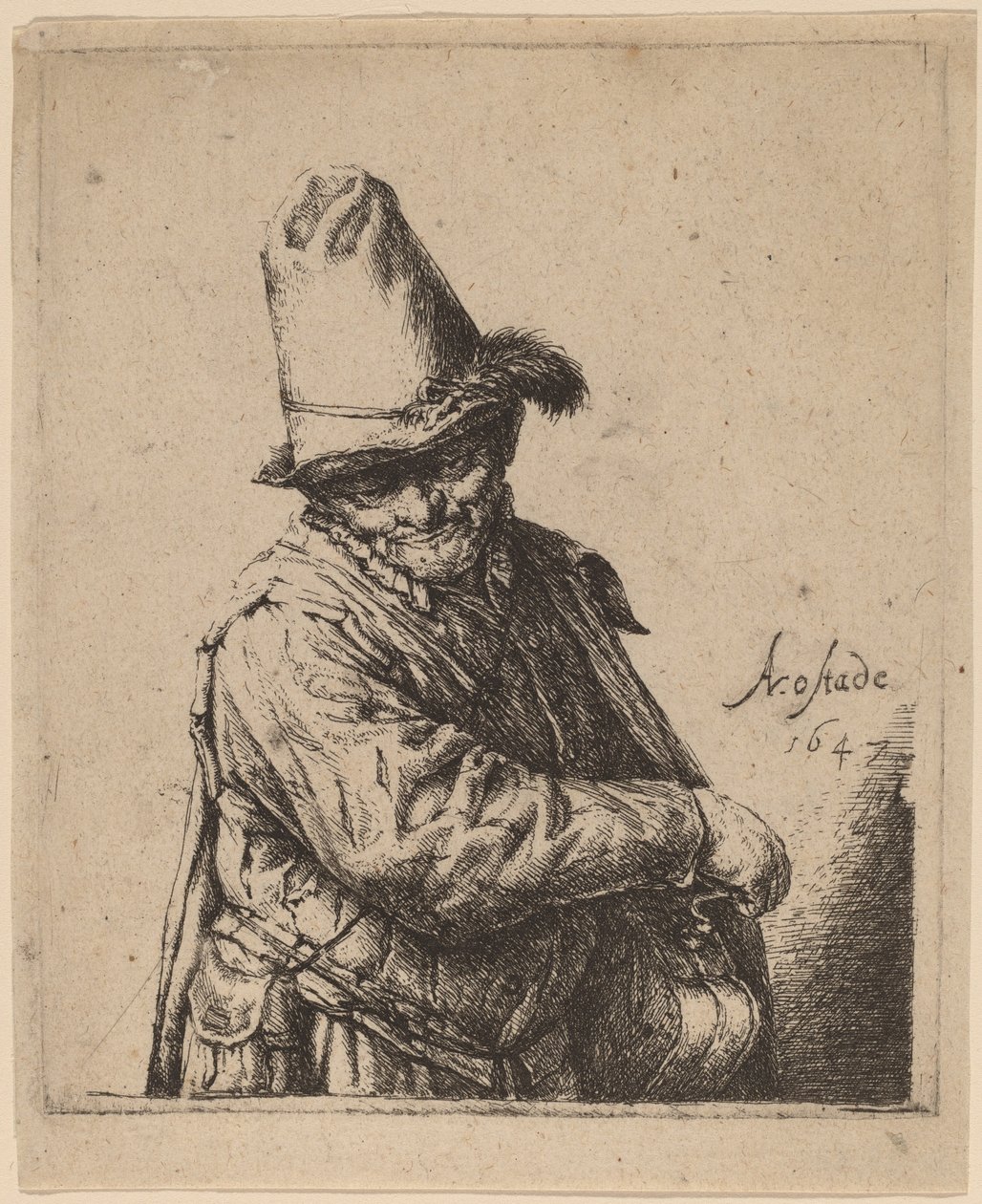 Orgelkvern av Adriaen van Ostade