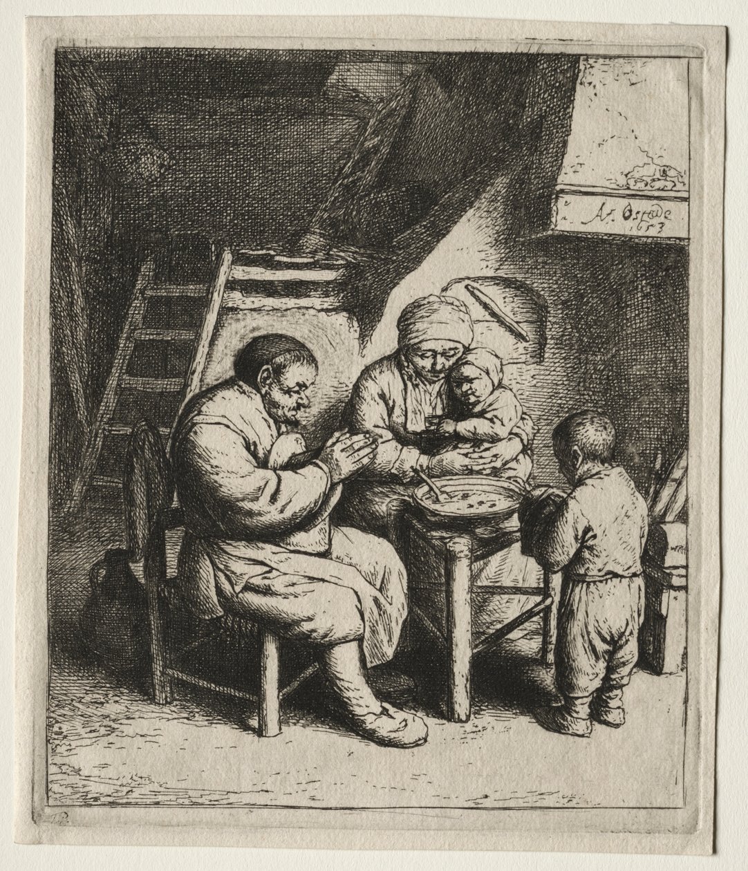 Å si nåde av Adriaen van Ostade