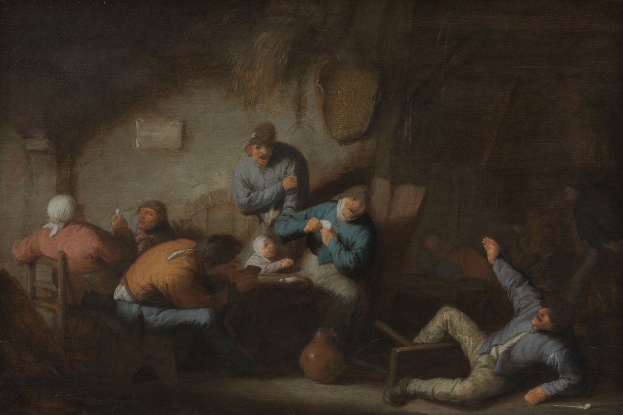 Kroscene av Adriaen van Ostade
