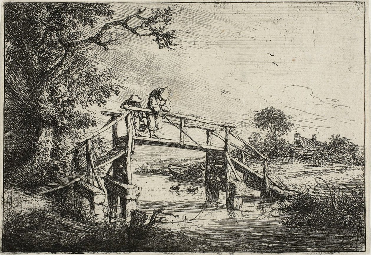 Anglerne av Adriaen van Ostade