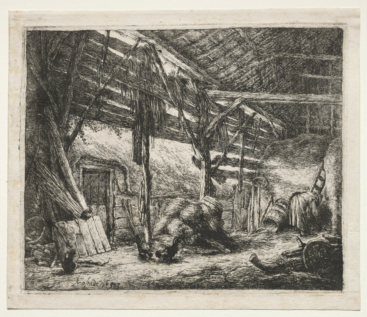 Låven av Adriaen van Ostade