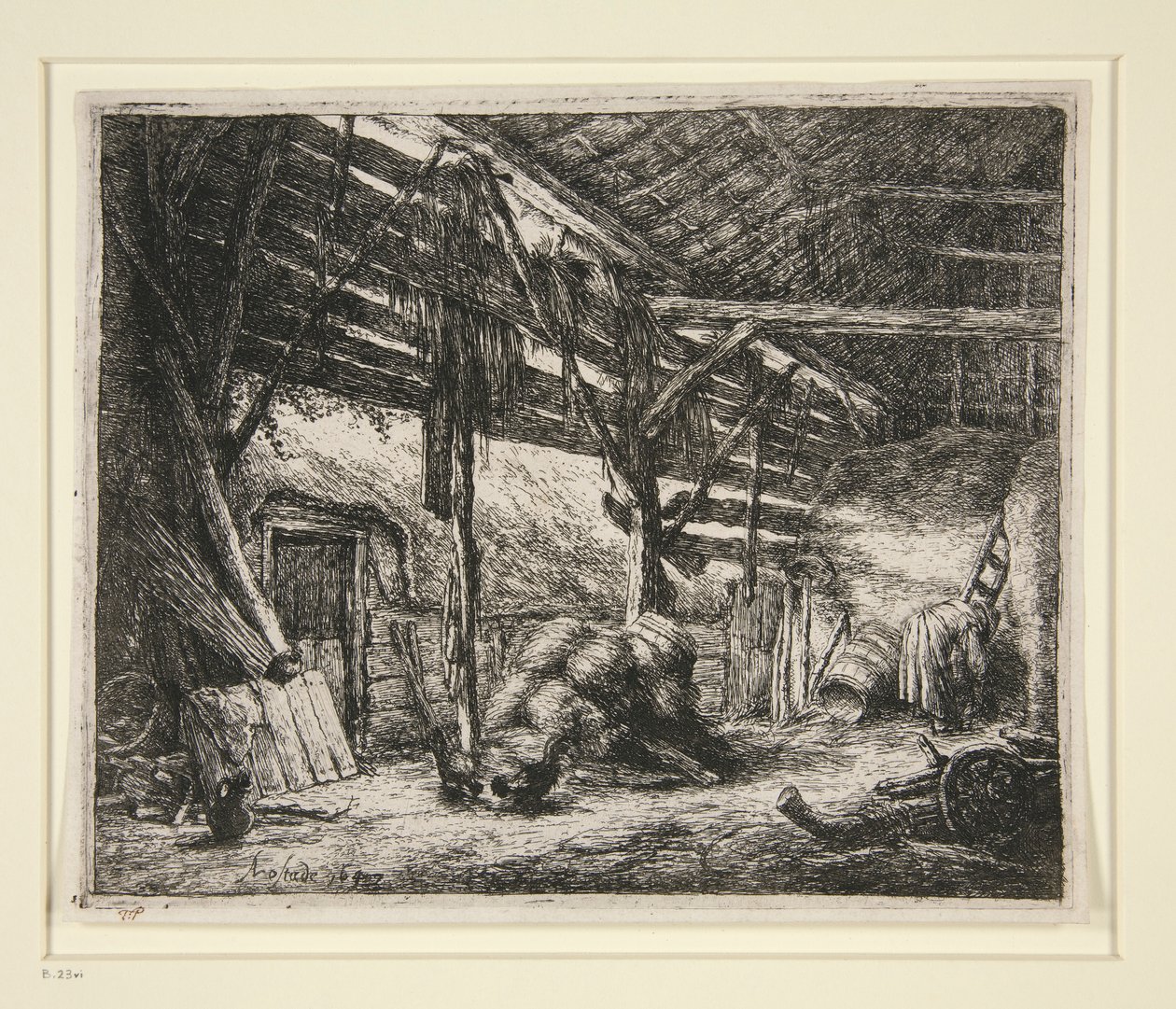 Låven av Adriaen van Ostade