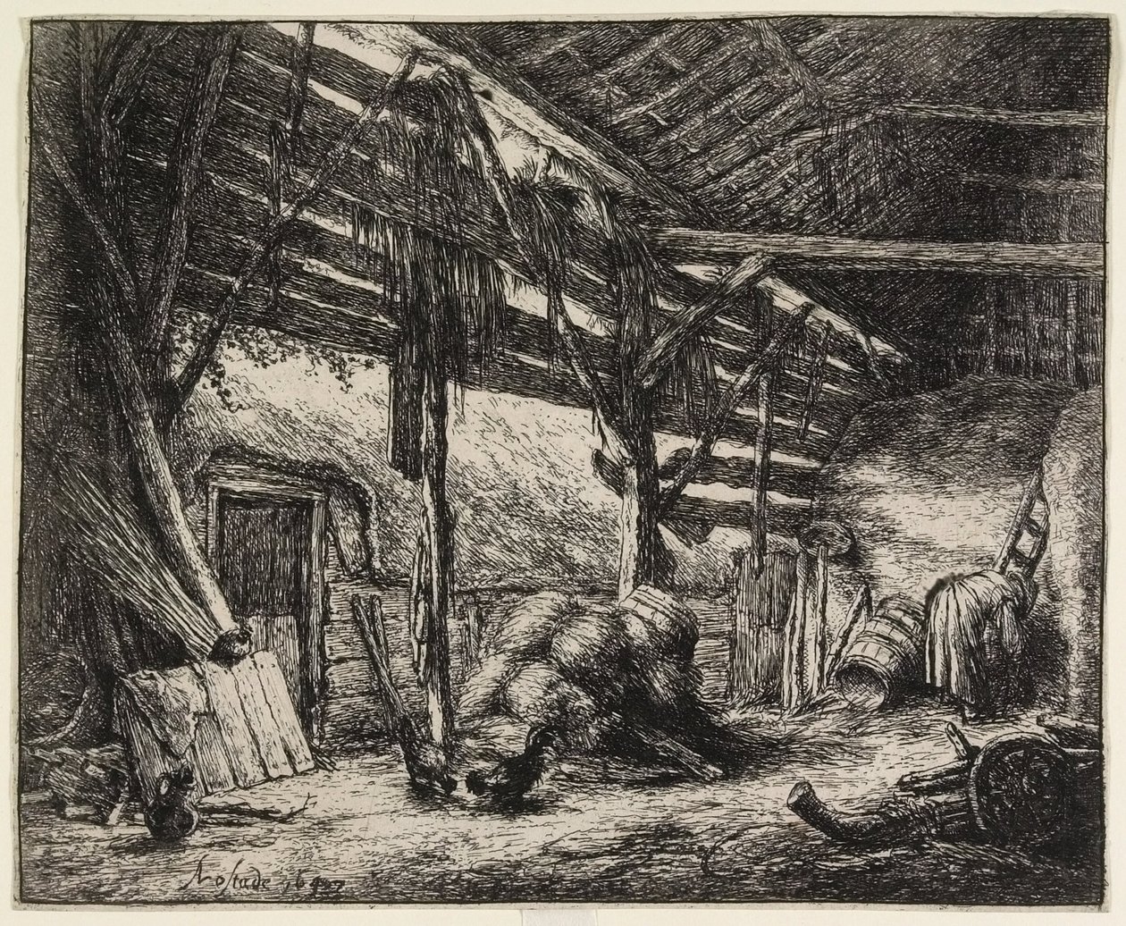 Låven av Adriaen van Ostade