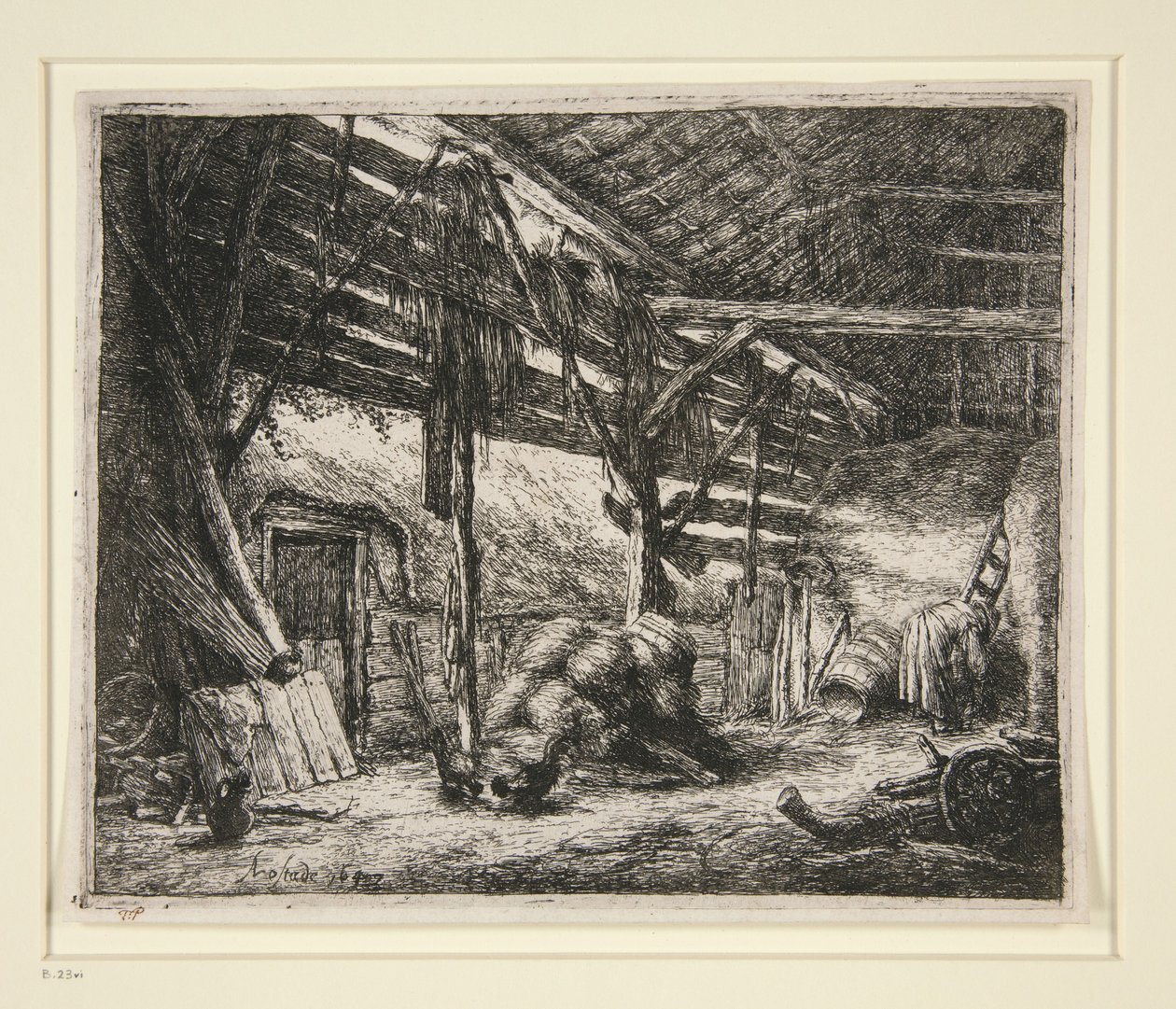 Låven av Adriaen van Ostade