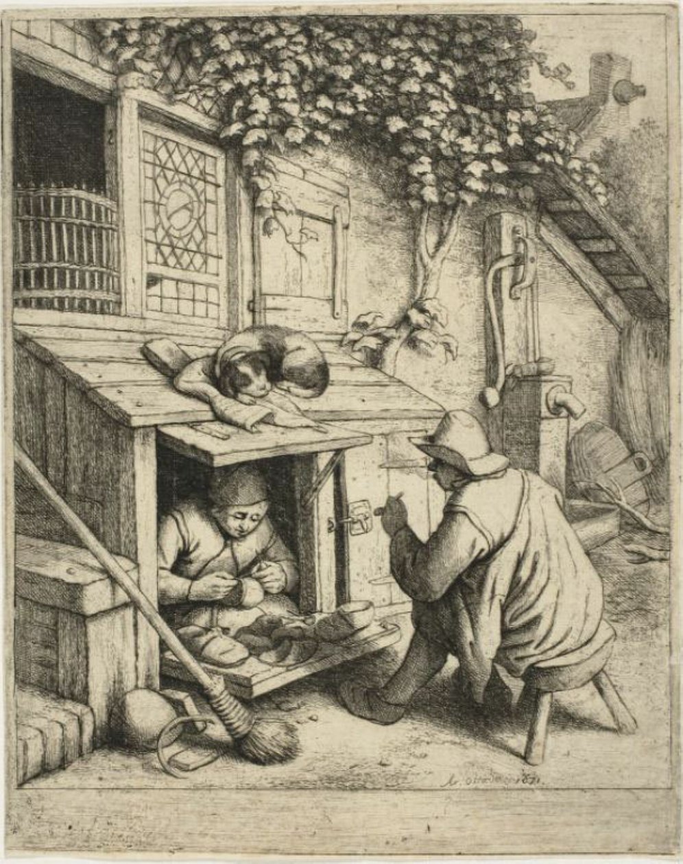 Skomakeren av Adriaen van Ostade