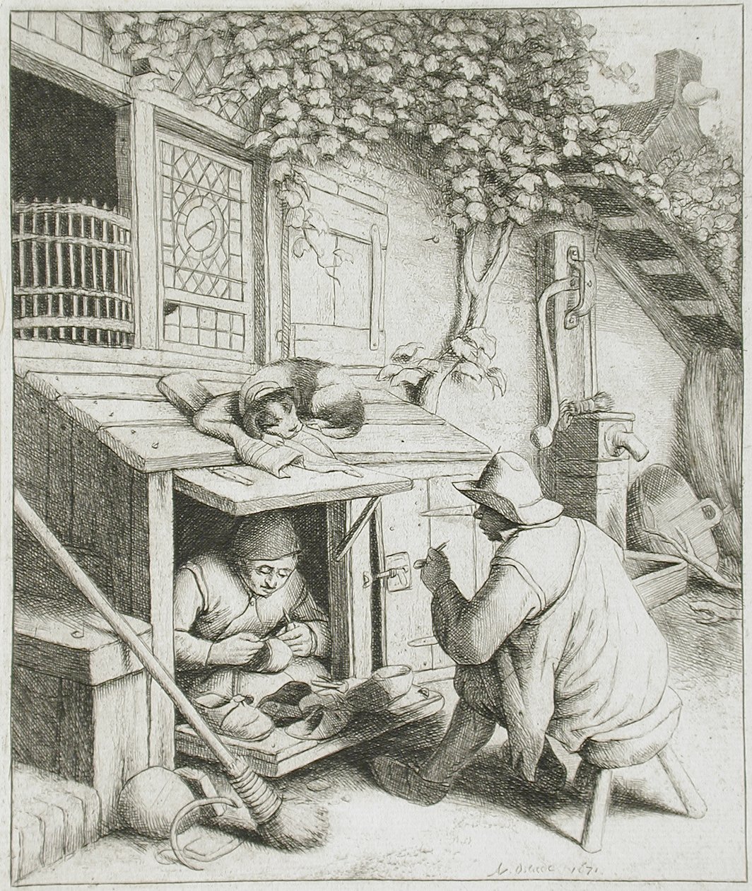 Skomakeren av Adriaen van Ostade