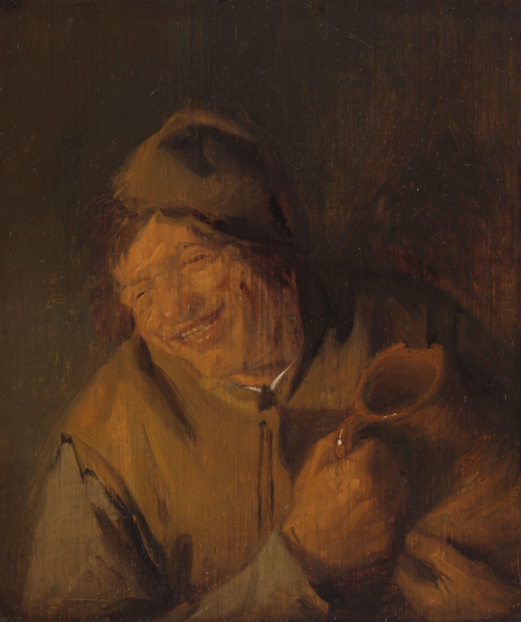 Den glade bonde av Adriaen van Ostade