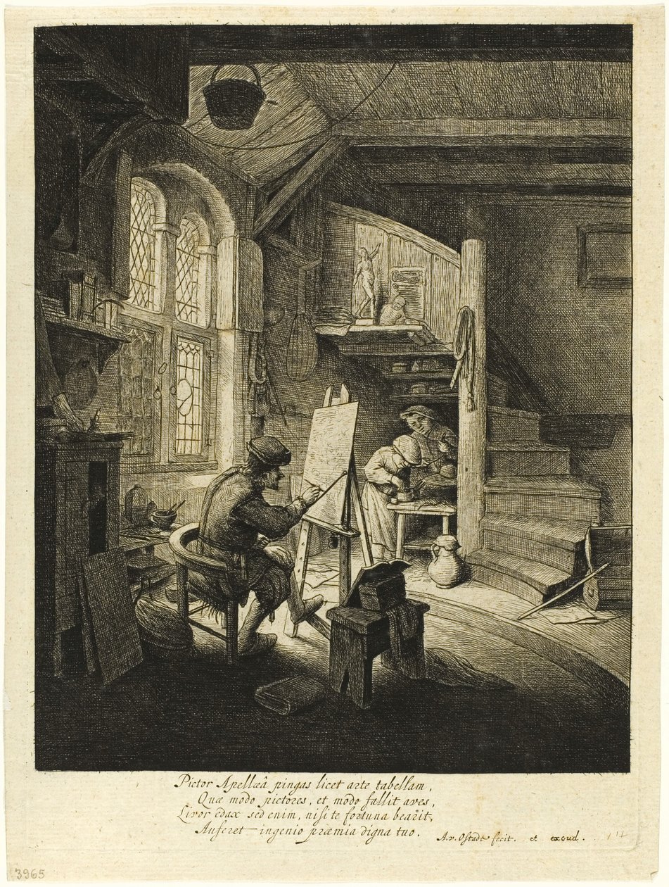 Maleren av Adriaen van Ostade