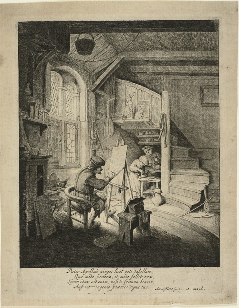 Maleren av Adriaen van Ostade