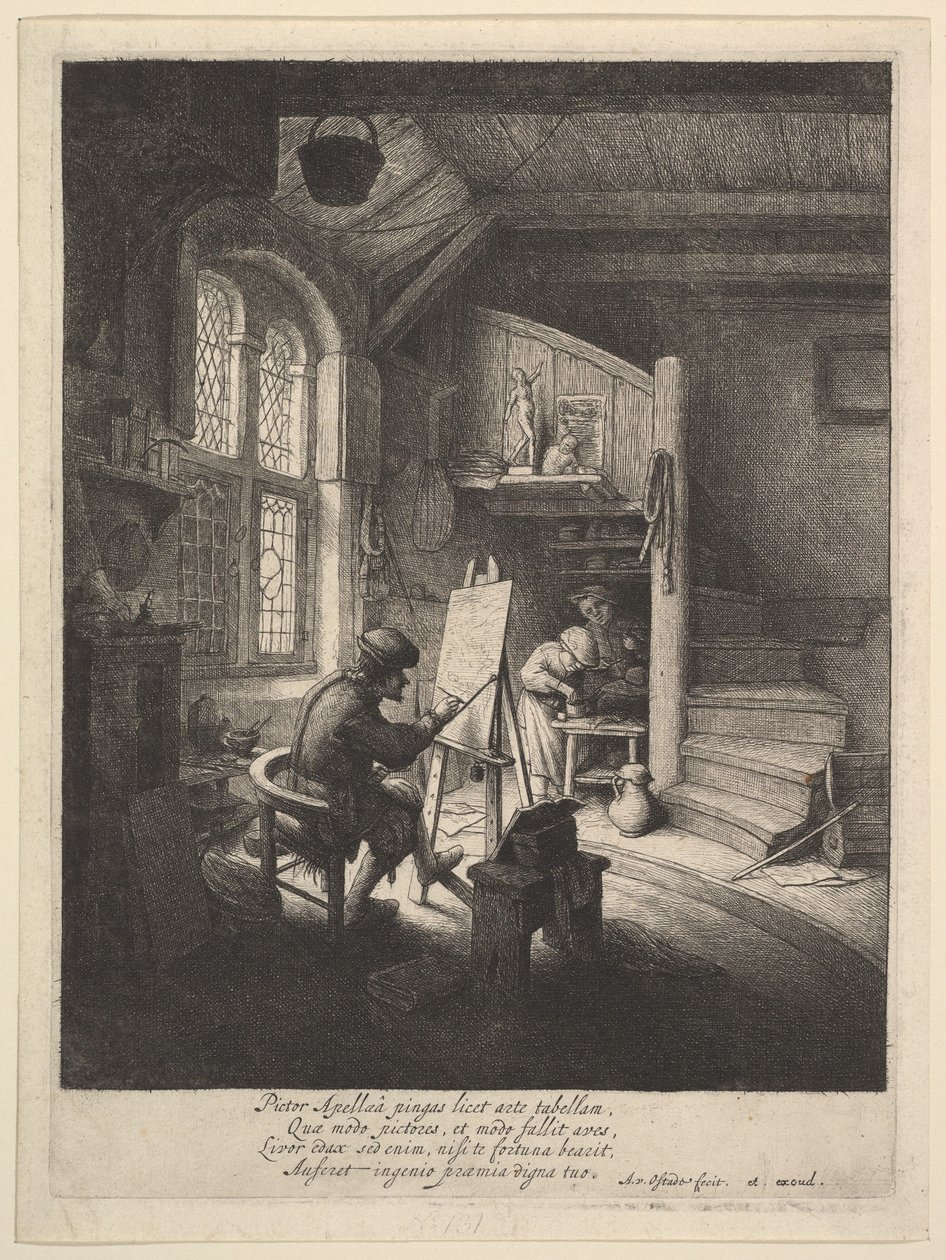 Maleren av Adriaen van Ostade